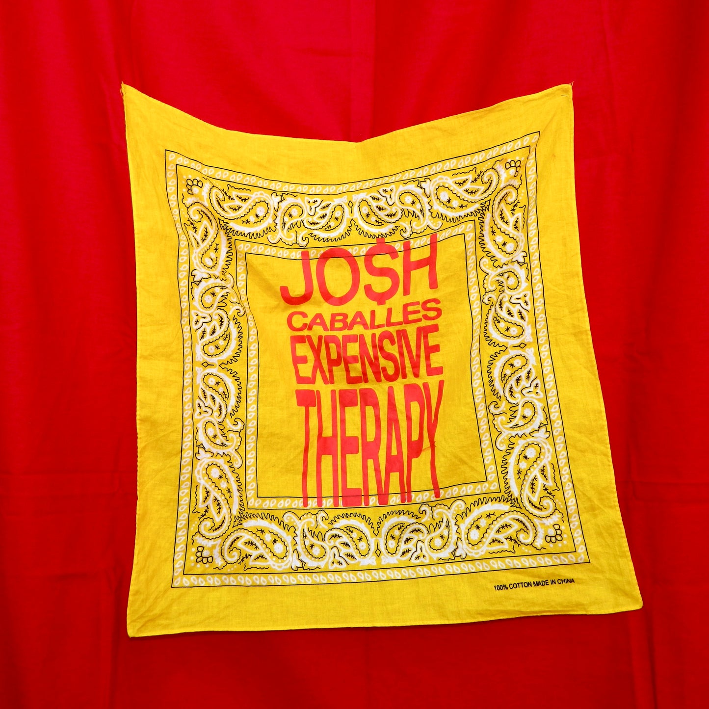 JO$H CABALLES EXPENSIVE THERAPY Bandana