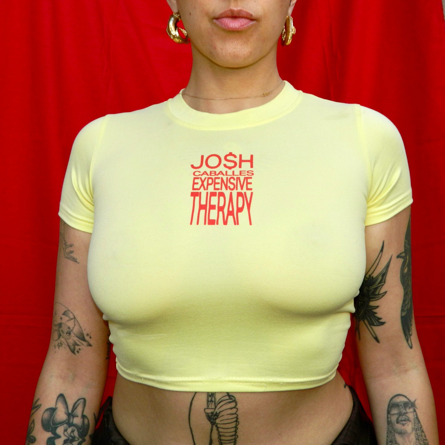 JO$H CABALLES EXPENSIVE THERAPY BABY TEE