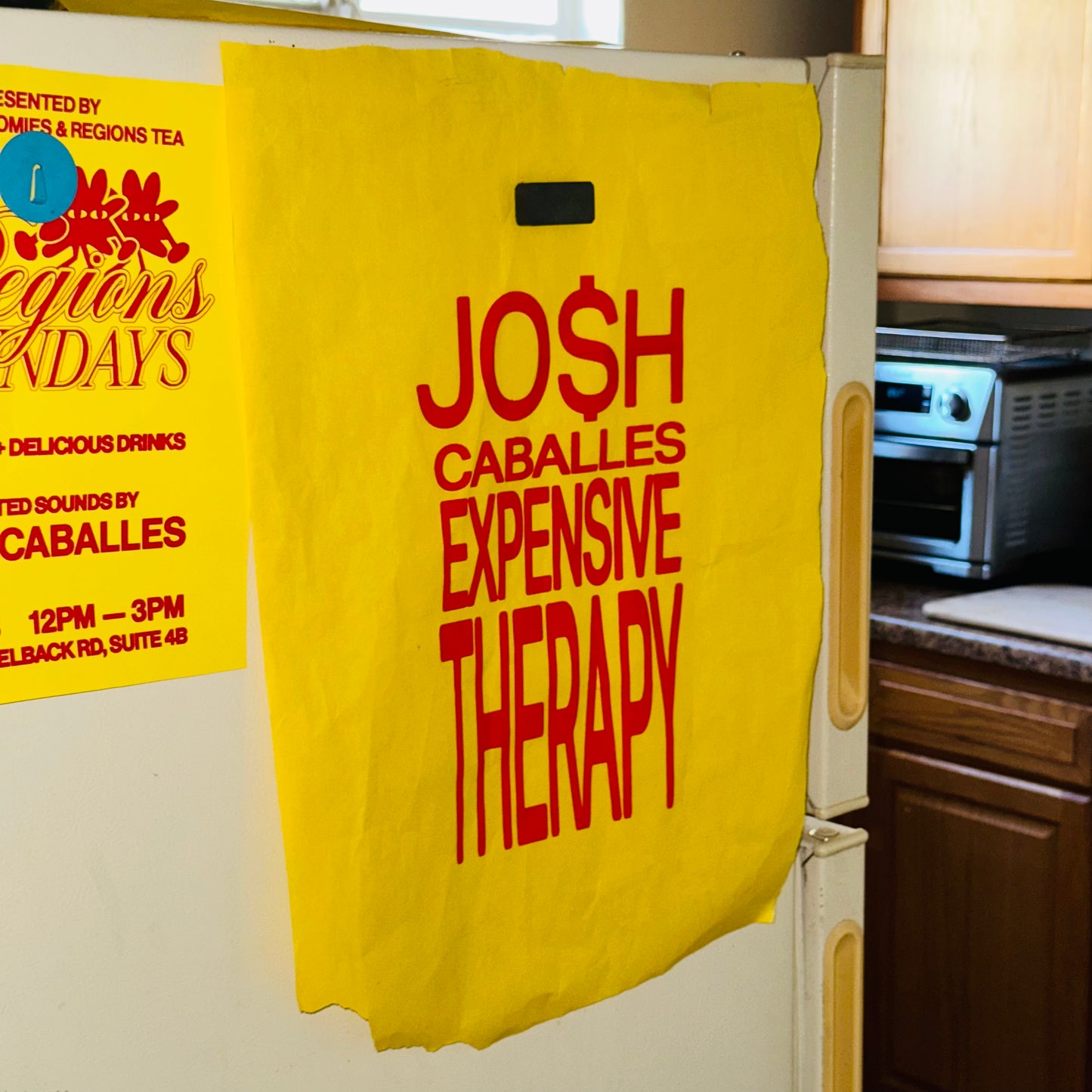 JO$H CABALLES EXPENSIVE THERAPY POSTER