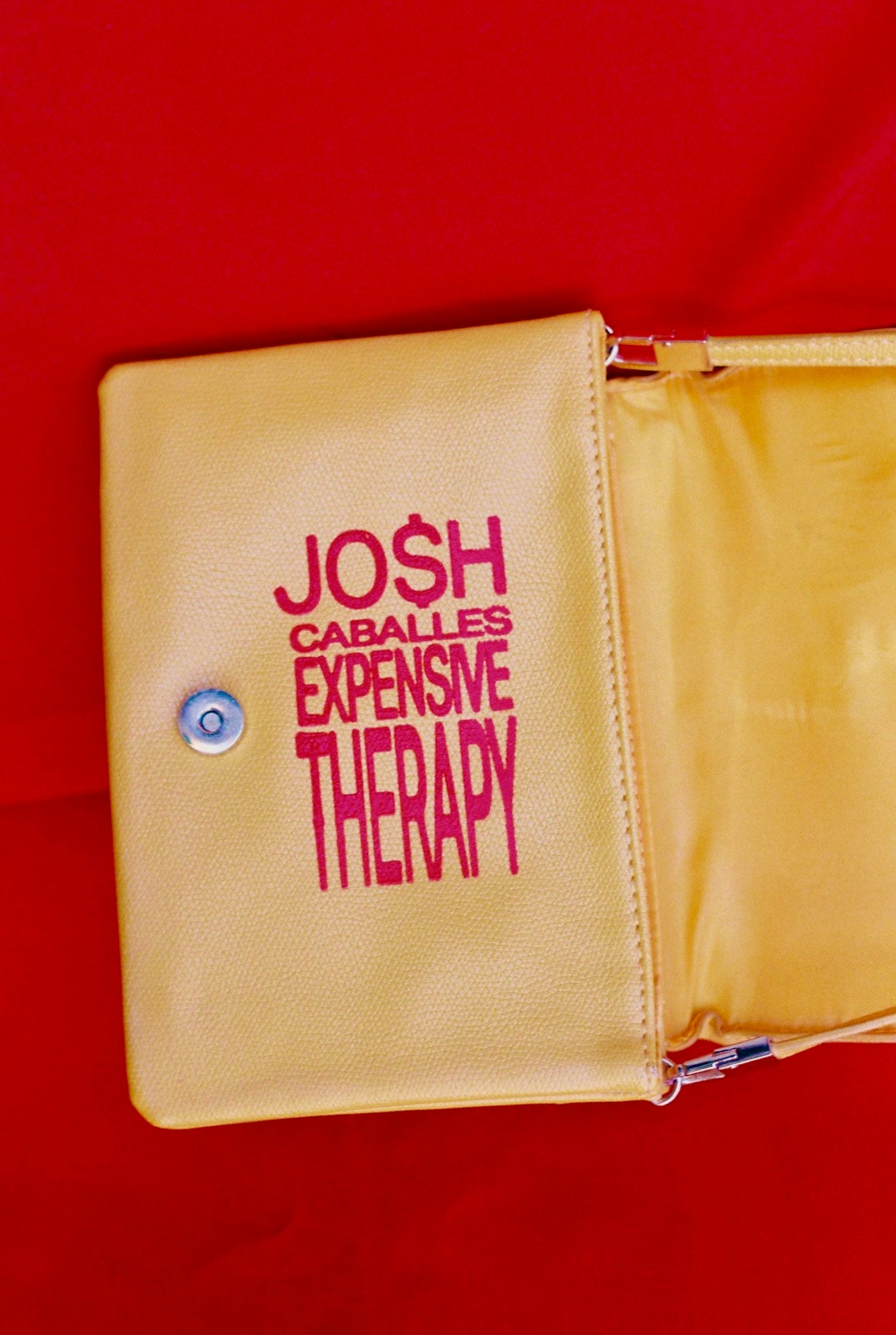 JO$H CABALLES EXPENSIVE THERAPY PURSE